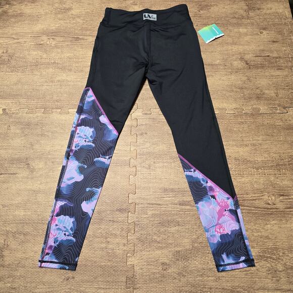 Sea Doo UV +50 Protection Sport Leggings Black Women Size Small Quick Dry NWT - Picture 4 of 13